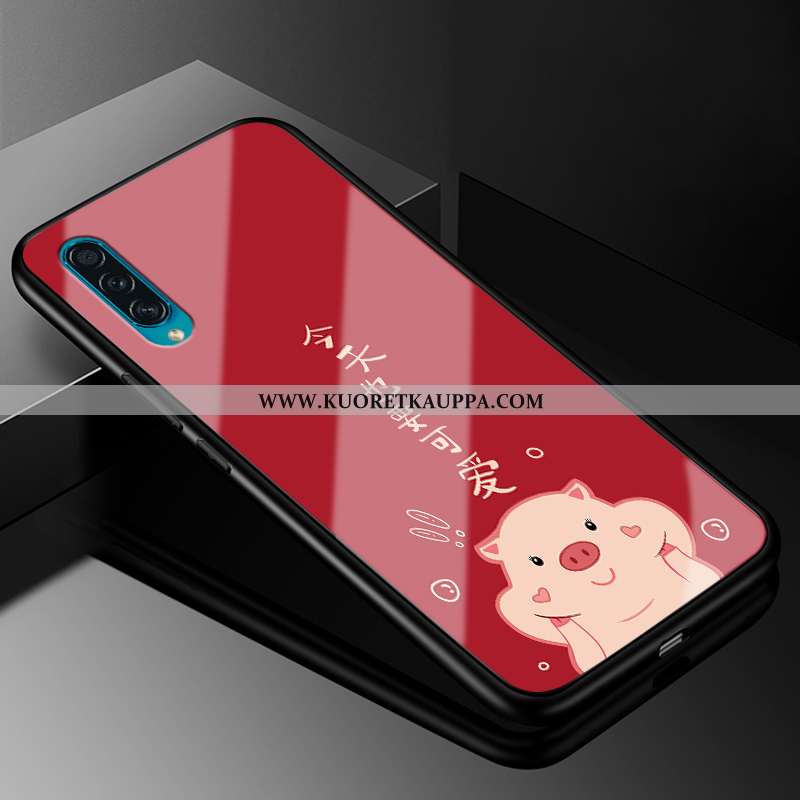 Kuori Samsung Galaxy A30s, Kuoret Samsung Galaxy A30s, Kotelo Samsung Galaxy A30s Lasi Sarjakuva Sil