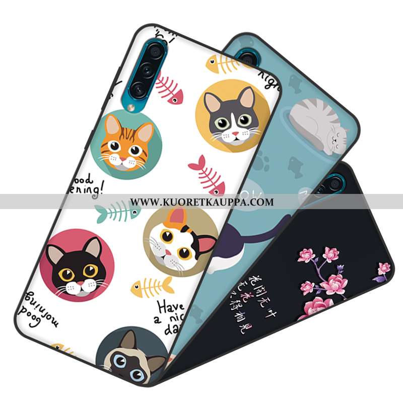 Kuori Samsung Galaxy A30s, Kuoret Samsung Galaxy A30s, Kotelo Samsung Galaxy A30s Sarjakuva Ihana Pu