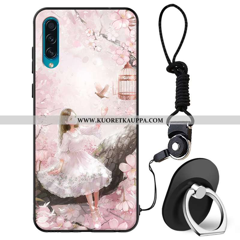 Kuori Samsung Galaxy A30s, Kuoret Samsung Galaxy A30s, Kotelo Samsung Galaxy A30s Sarjakuva Ihana Pu