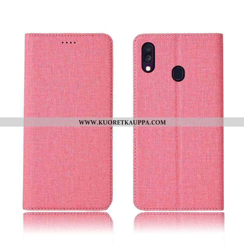 Kuori Samsung Galaxy A40, Kuoret Samsung Galaxy A40, Kotelo Samsung Galaxy A40 Pesty Suede Pehmeä Ne