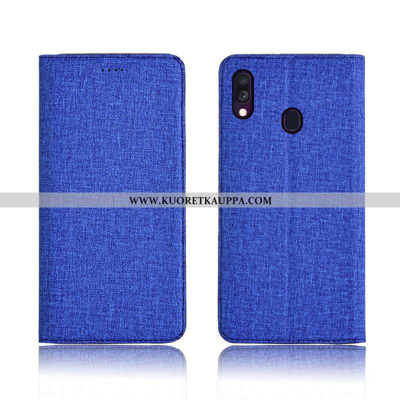 Kuori Samsung Galaxy A40, Kuoret Samsung Galaxy A40, Kotelo Samsung Galaxy A40 Pesty Suede Pehmeä Ne