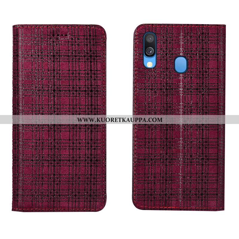 Kuori Samsung Galaxy A40, Kuoret Samsung Galaxy A40, Kotelo Samsung Galaxy A40 Suojaus Nahkakuori Ai