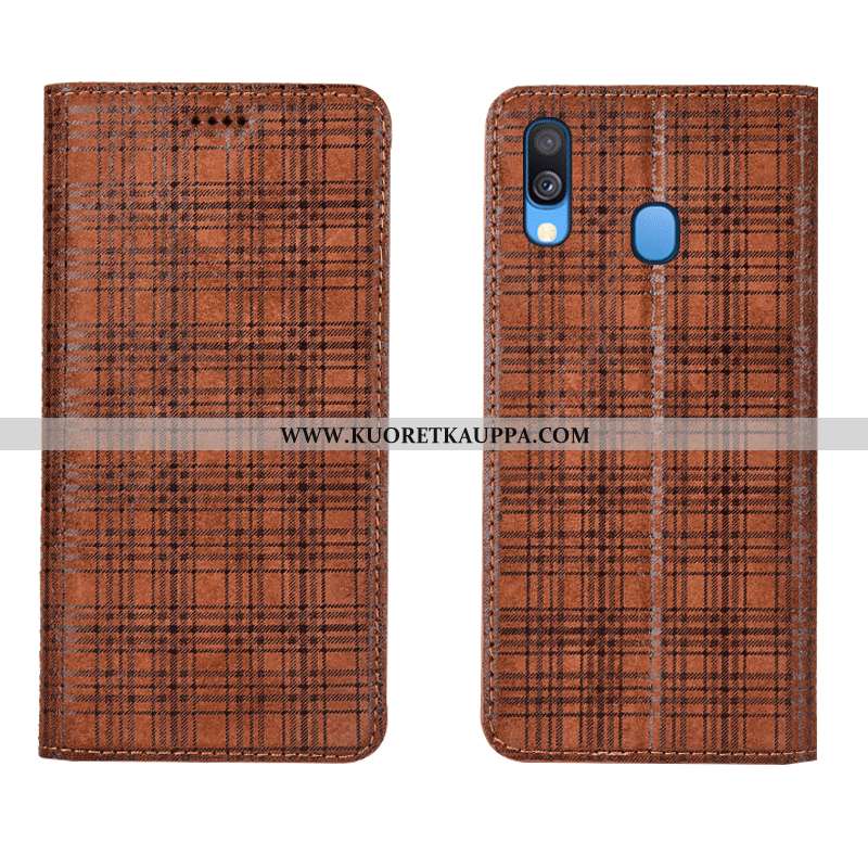 Kuori Samsung Galaxy A40, Kuoret Samsung Galaxy A40, Kotelo Samsung Galaxy A40 Suojaus Nahkakuori Ai