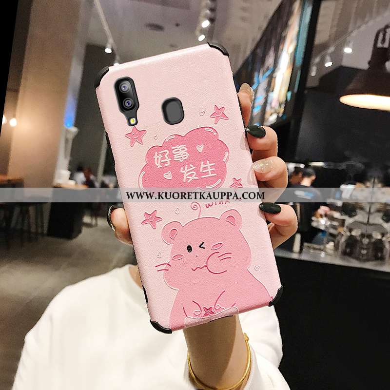 Kuori Samsung Galaxy A40, Kuoret Samsung Galaxy A40, Kotelo Samsung Galaxy A40 Suuntaus Pehmeä Neste