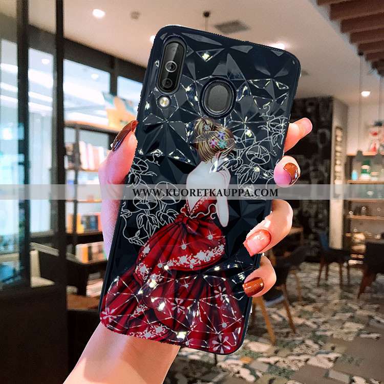 Kuori Samsung Galaxy A40s, Kuoret Samsung Galaxy A40s, Kotelo Samsung Galaxy A40s Kukkakuvio Puhelim