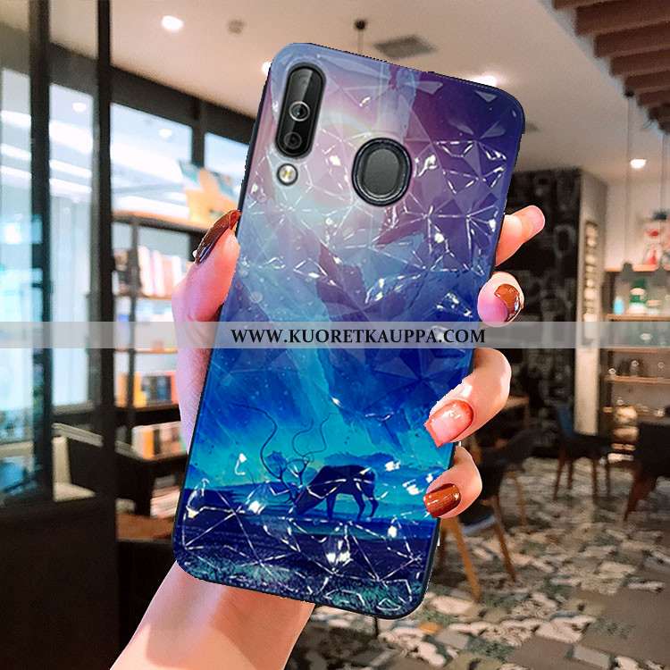 Kuori Samsung Galaxy A40s, Kuoret Samsung Galaxy A40s, Kotelo Samsung Galaxy A40s Kukkakuvio Puhelim