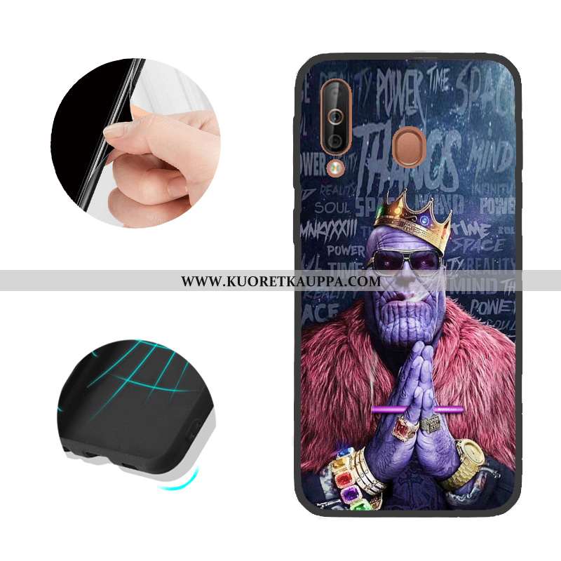 Kuori Samsung Galaxy A40s, Kuoret Samsung Galaxy A40s, Kotelo Samsung Galaxy A40s Kukkakuvio Puhelim