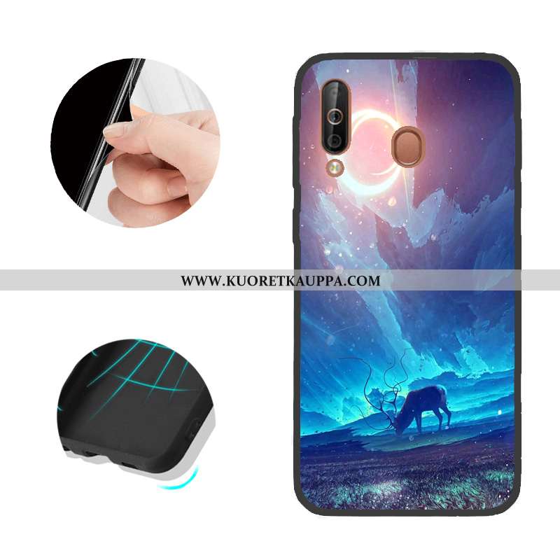 Kuori Samsung Galaxy A40s, Kuoret Samsung Galaxy A40s, Kotelo Samsung Galaxy A40s Kukkakuvio Puhelim