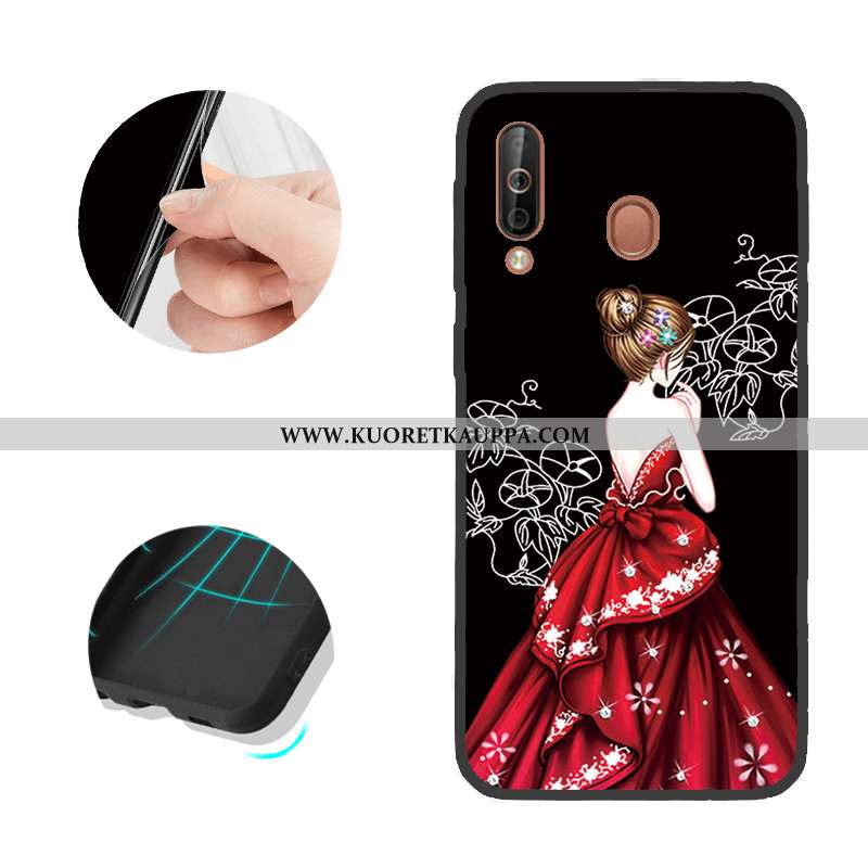 Kuori Samsung Galaxy A40s, Kuoret Samsung Galaxy A40s, Kotelo Samsung Galaxy A40s Kukkakuvio Puhelim