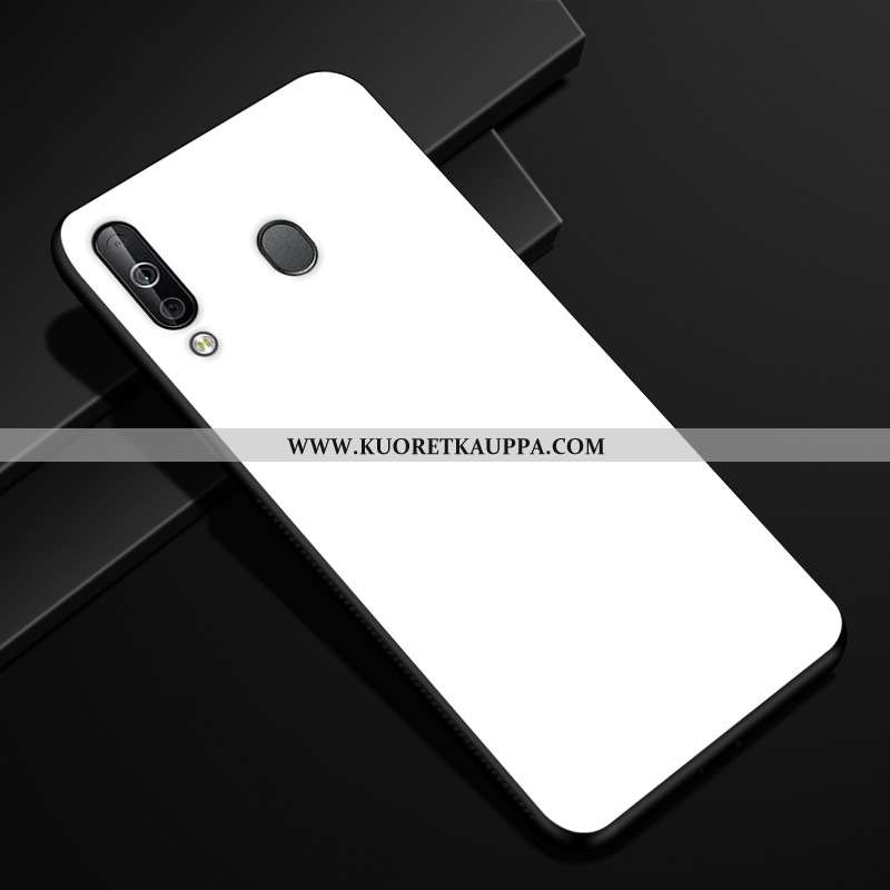 Kuori Samsung Galaxy A40s, Kuoret Samsung Galaxy A40s, Kotelo Samsung Galaxy A40s Lasi Kukkakuvio Ka