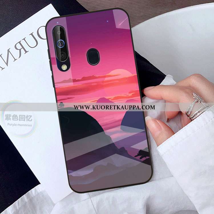 Kuori Samsung Galaxy A40s, Kuoret Samsung Galaxy A40s, Kotelo Samsung Galaxy A40s Lasi Persoonallisu