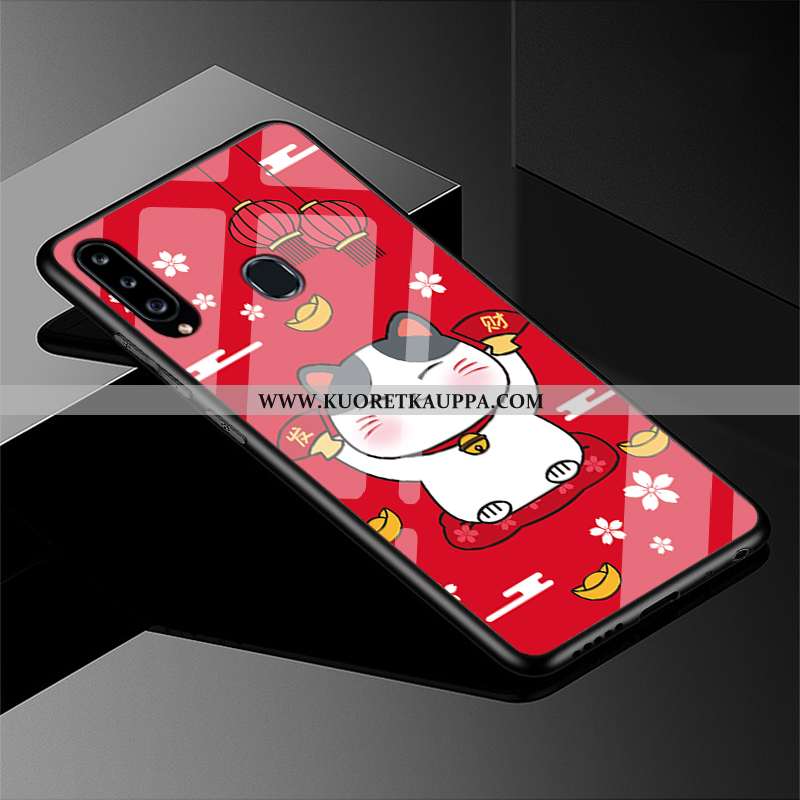 Kuori Samsung Galaxy A40s, Kuoret Samsung Galaxy A40s, Kotelo Samsung Galaxy A40s Suojaus Lasi Puhel