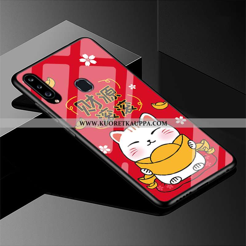 Kuori Samsung Galaxy A40s, Kuoret Samsung Galaxy A40s, Kotelo Samsung Galaxy A40s Suojaus Lasi Puhel