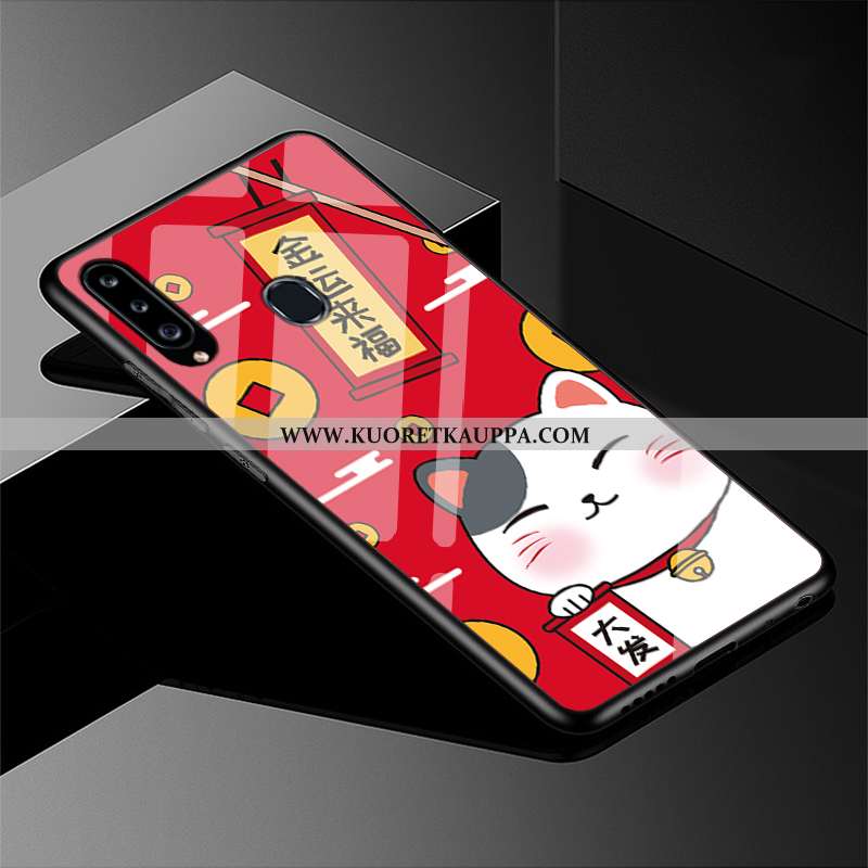 Kuori Samsung Galaxy A40s, Kuoret Samsung Galaxy A40s, Kotelo Samsung Galaxy A40s Suojaus Lasi Puhel