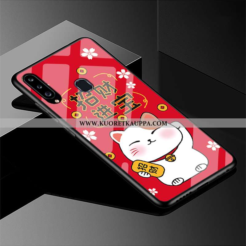 Kuori Samsung Galaxy A40s, Kuoret Samsung Galaxy A40s, Kotelo Samsung Galaxy A40s Suojaus Lasi Puhel