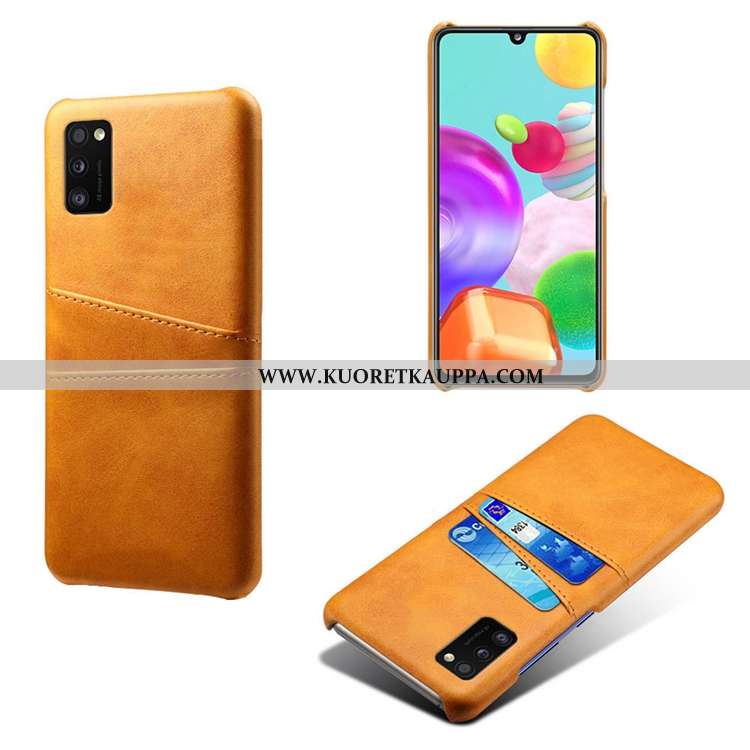 Kuori Samsung Galaxy A41, Kuoret Samsung Galaxy A41, Kotelo Samsung Galaxy A41 Nahka Suojaus Murtuma