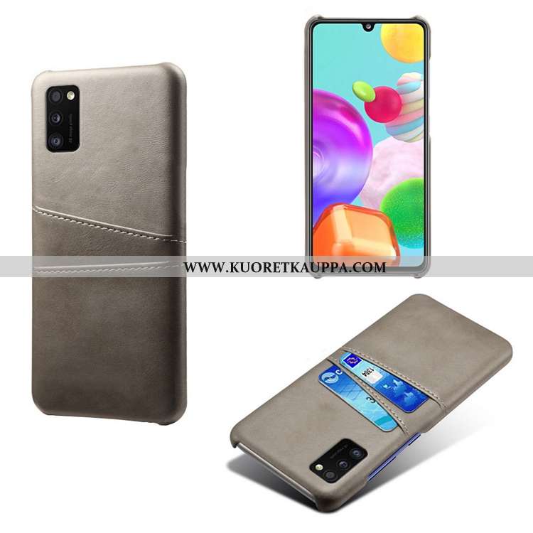 Kuori Samsung Galaxy A41, Kuoret Samsung Galaxy A41, Kotelo Samsung Galaxy A41 Nahka Suojaus Murtuma