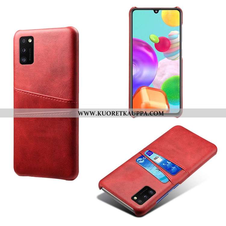 Kuori Samsung Galaxy A41, Kuoret Samsung Galaxy A41, Kotelo Samsung Galaxy A41 Nahka Suojaus Murtuma