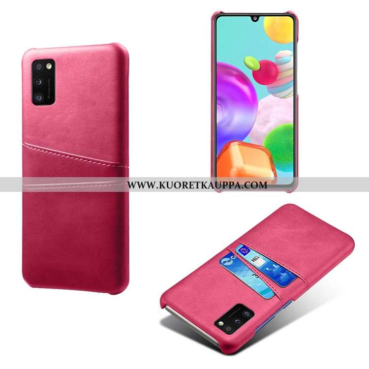 Kuori Samsung Galaxy A41, Kuoret Samsung Galaxy A41, Kotelo Samsung Galaxy A41 Nahka Suojaus Murtuma