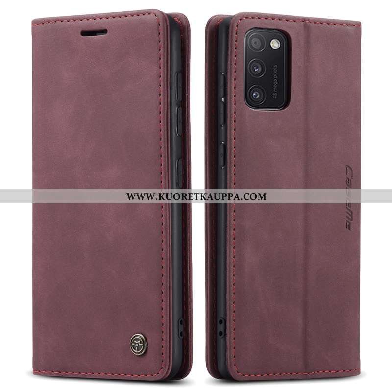 Kuori Samsung Galaxy A41, Kuoret Samsung Galaxy A41, Kotelo Samsung Galaxy A41 Nahkakuori Nahka Lehm