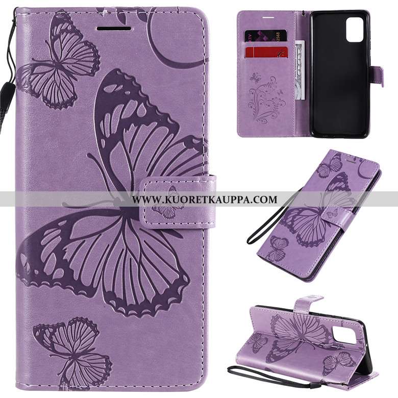 Kuori Samsung Galaxy A41, Kuoret Samsung Galaxy A41, Kotelo Samsung Galaxy A41 Nahkakuori Pehmeä Nes