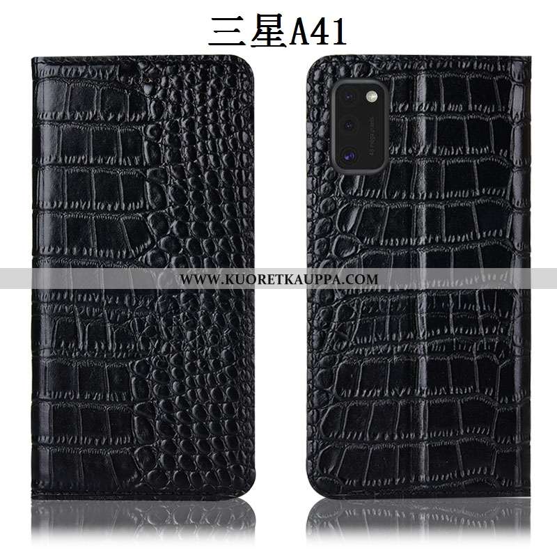 Kuori Samsung Galaxy A41, Kuoret Samsung Galaxy A41, Kotelo Samsung Galaxy A41 Nahkakuori Suojaus Pu