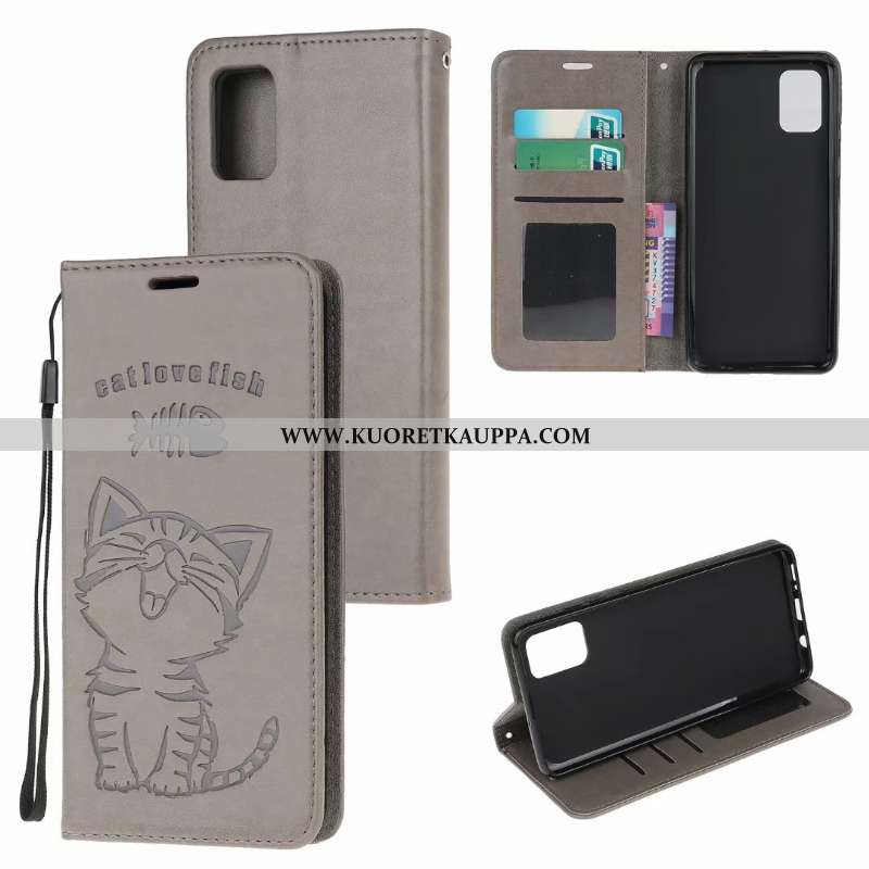 Kuori Samsung Galaxy A41, Kuoret Samsung Galaxy A41, Kotelo Samsung Galaxy A41 Nahkakuori Tähti Puhe