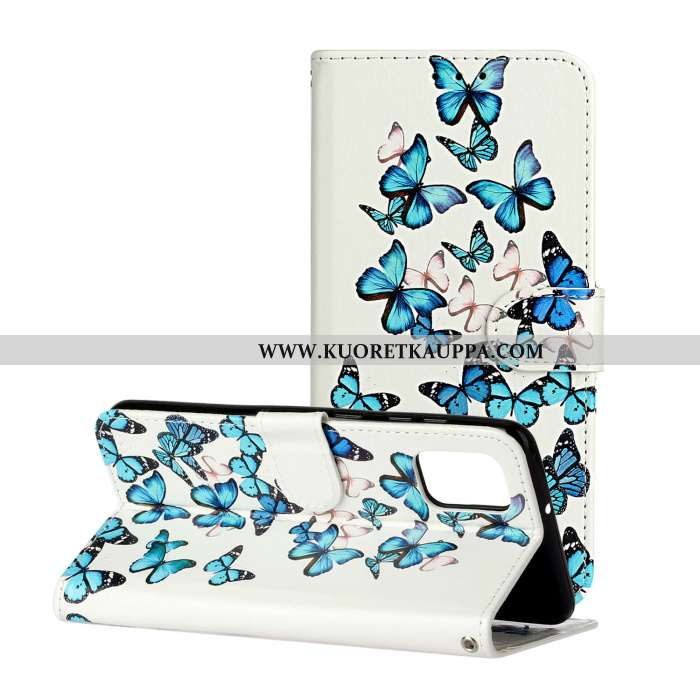 Kuori Samsung Galaxy A41, Kuoret Samsung Galaxy A41, Kotelo Samsung Galaxy A41 Sarjakuva Ihana Nahka