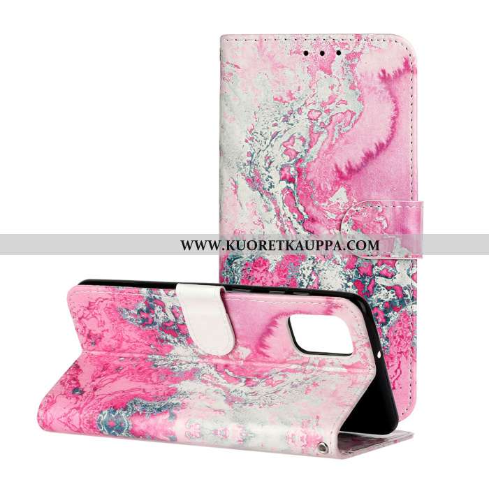 Kuori Samsung Galaxy A41, Kuoret Samsung Galaxy A41, Kotelo Samsung Galaxy A41 Sarjakuva Ihana Nahka