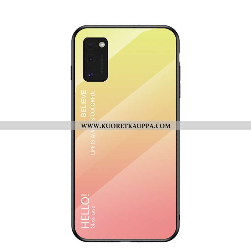 Kuori Samsung Galaxy A41, Kuoret Samsung Galaxy A41, Kotelo Samsung Galaxy A41 Suojaus Lasi Kaltevuu