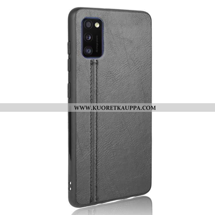 Kuori Samsung Galaxy A41, Kuoret Samsung Galaxy A41, Kotelo Samsung Galaxy A41 Suojaus Nahka Kova Al