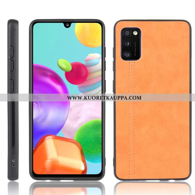 Kuori Samsung Galaxy A41, Kuoret Samsung Galaxy A41, Kotelo Samsung Galaxy A41 Suojaus Nahka Kova Al