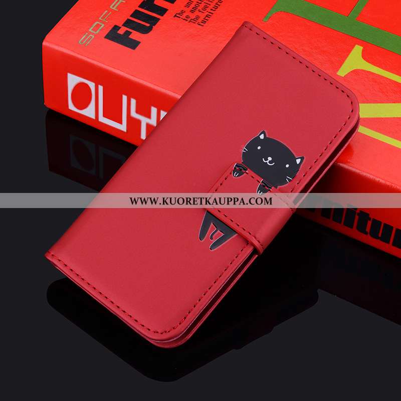 Kuori Samsung Galaxy A41, Kuoret Samsung Galaxy A41, Kotelo Samsung Galaxy A41 Suojaus Nahkakuori Or