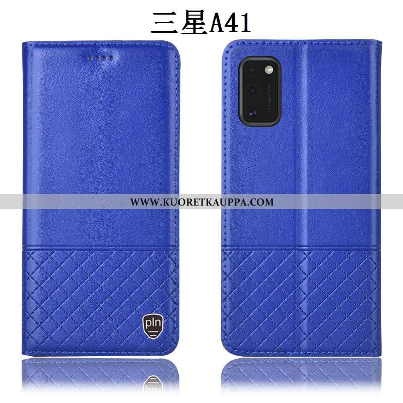 Kuori Samsung Galaxy A41, Kuoret Samsung Galaxy A41, Kotelo Samsung Galaxy A41 Suojaus Nahkakuori Pu