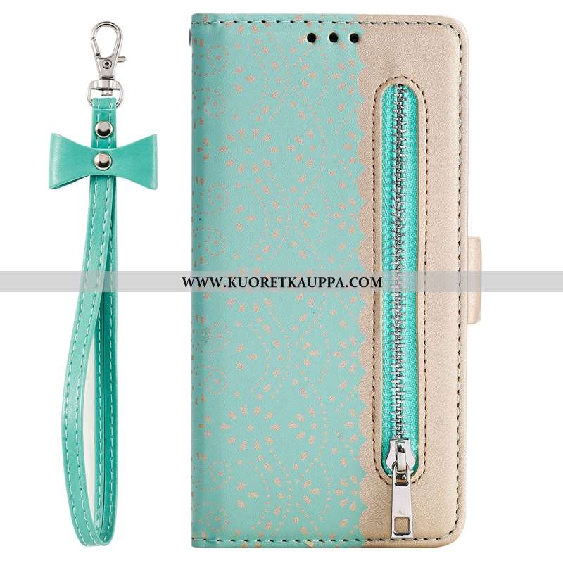 Kuori Samsung Galaxy A41, Kuoret Samsung Galaxy A41, Kotelo Samsung Galaxy A41 Vetoketju Nahkakuori 