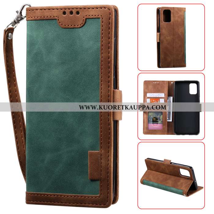 Kuori Samsung Galaxy A41, Kuoret Samsung Galaxy A41, Kotelo Samsung Galaxy A41 Vuosikerta Nahkakuori