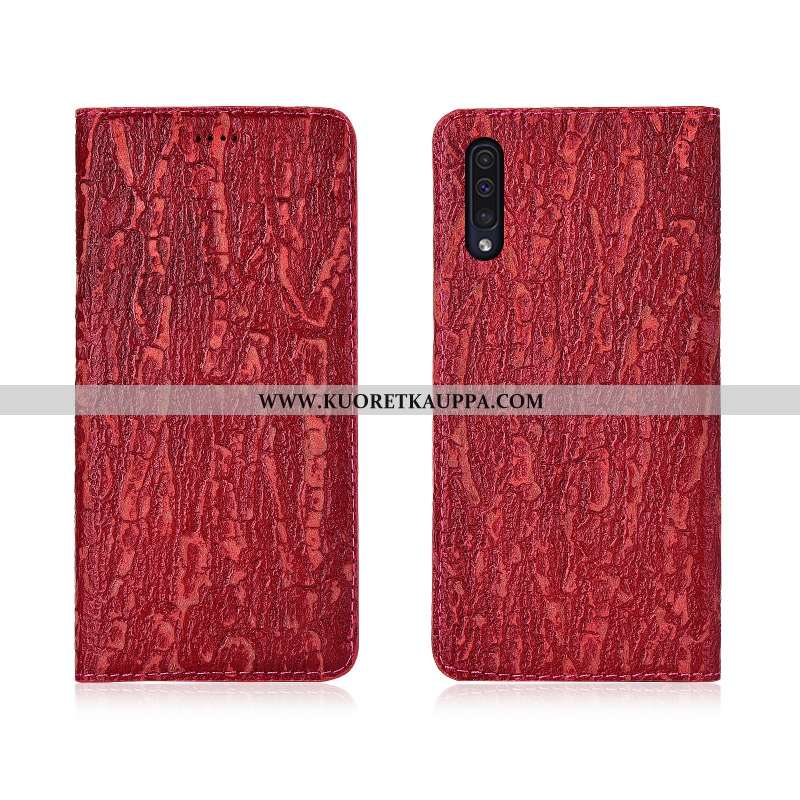 Kuori Samsung Galaxy A50, Kuoret Samsung Galaxy A50, Kotelo Samsung Galaxy A50 Pesty Suede Aito Nahk