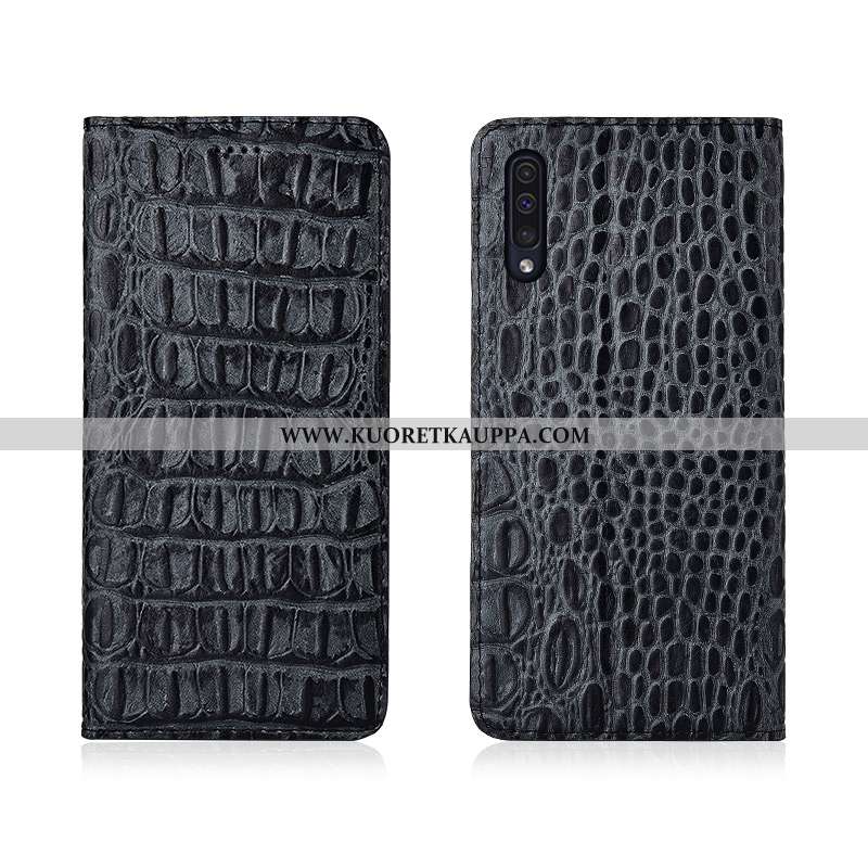 Kuori Samsung Galaxy A50, Kuoret Samsung Galaxy A50, Kotelo Samsung Galaxy A50 Pesty Suede Aito Nahk