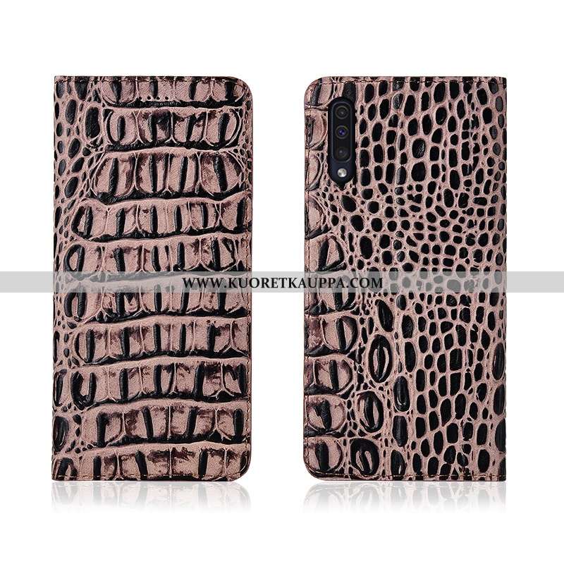 Kuori Samsung Galaxy A50, Kuoret Samsung Galaxy A50, Kotelo Samsung Galaxy A50 Pesty Suede Aito Nahk