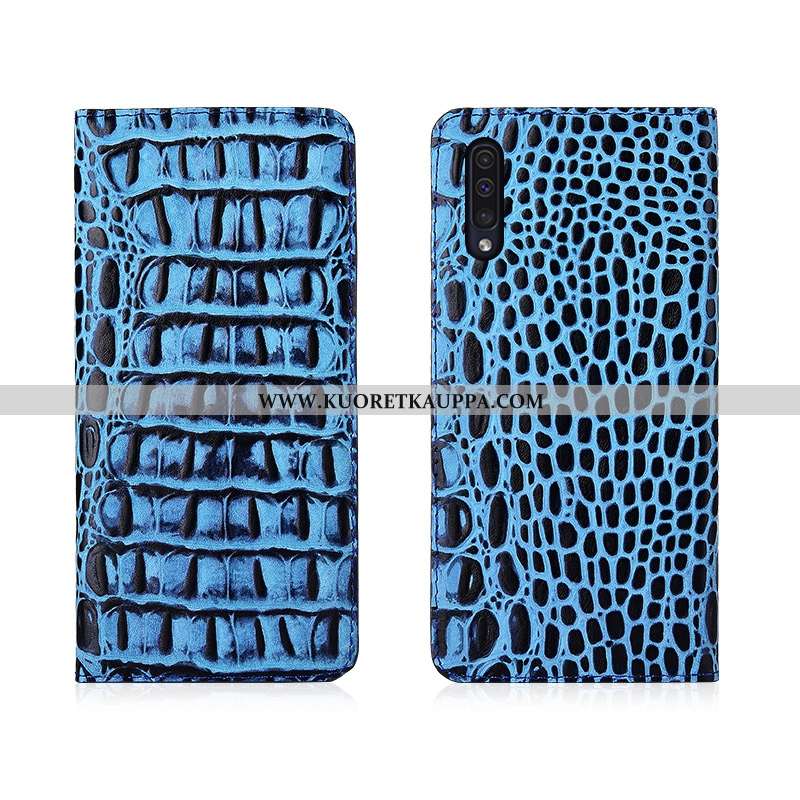 Kuori Samsung Galaxy A50, Kuoret Samsung Galaxy A50, Kotelo Samsung Galaxy A50 Pesty Suede Aito Nahk