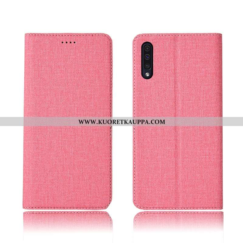 Kuori Samsung Galaxy A50, Kuoret Samsung Galaxy A50, Kotelo Samsung Galaxy A50 Suojaus Pellava Pesty