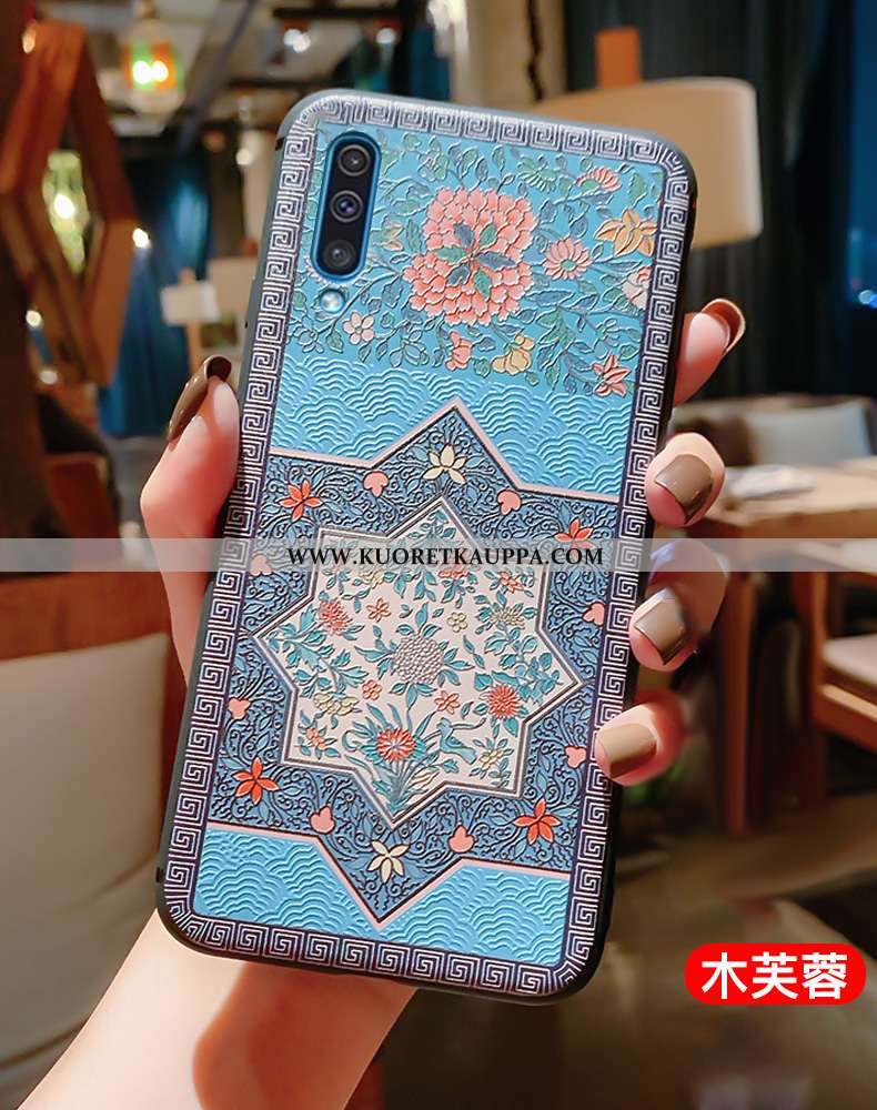 Kuori Samsung Galaxy A50, Kuoret Samsung Galaxy A50, Kotelo Samsung Galaxy A50 Valo Silikoni Tähti P