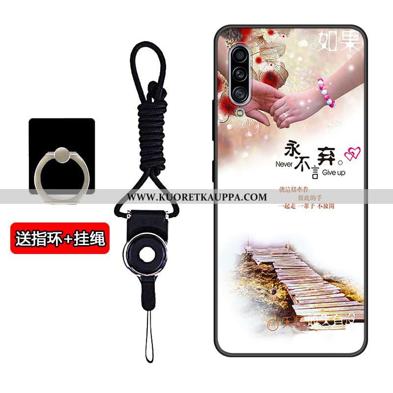 Kuori Samsung Galaxy A50s, Kuoret Samsung Galaxy A50s, Kotelo Samsung Galaxy A50s Net Red Tähti Valk