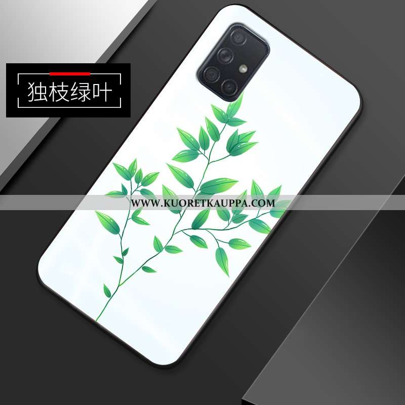 Kuori Samsung Galaxy A51, Kuoret Samsung Galaxy A51, Kotelo Samsung Galaxy A51 Kukkakuvio Suuntaus L