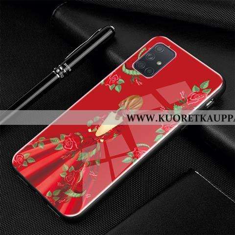 Kuori Samsung Galaxy A51, Kuoret Samsung Galaxy A51, Kotelo Samsung Galaxy A51 Lasi Luova Suojaus Pe