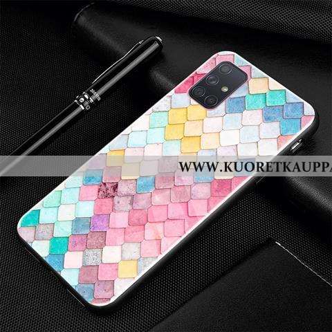 Kuori Samsung Galaxy A51, Kuoret Samsung Galaxy A51, Kotelo Samsung Galaxy A51 Lasi Luova Suojaus Pe