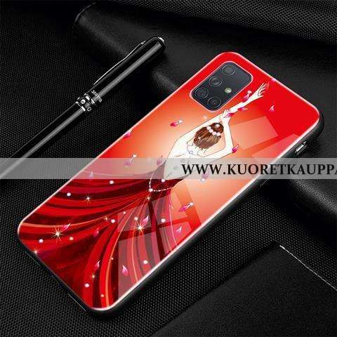 Kuori Samsung Galaxy A51, Kuoret Samsung Galaxy A51, Kotelo Samsung Galaxy A51 Lasi Luova Suojaus Pe