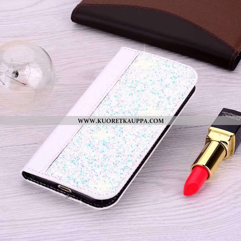 Kuori Samsung Galaxy A51, Kuoret Samsung Galaxy A51, Kotelo Samsung Galaxy A51 Nahkakuori Kukkakuvio