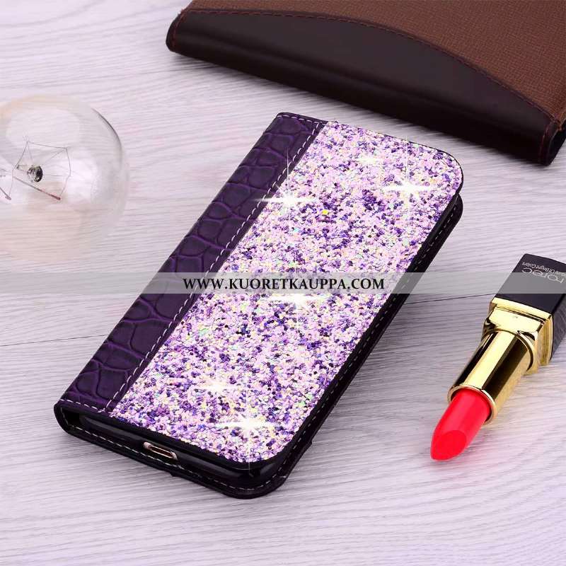 Kuori Samsung Galaxy A51, Kuoret Samsung Galaxy A51, Kotelo Samsung Galaxy A51 Nahkakuori Kukkakuvio