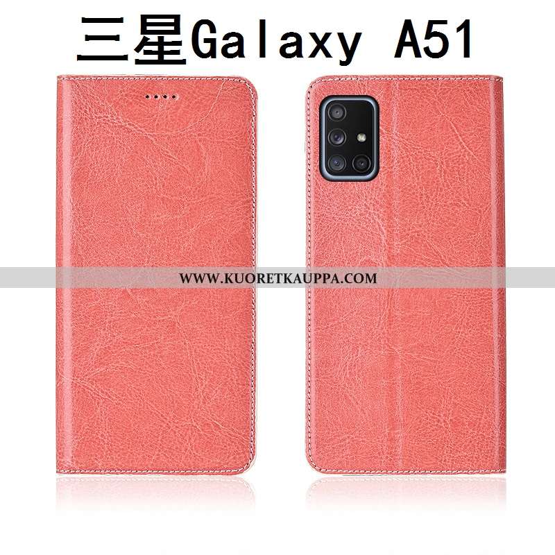 Kuori Samsung Galaxy A51, Kuoret Samsung Galaxy A51, Kotelo Samsung Galaxy A51 Nahkakuori Pesty Sued